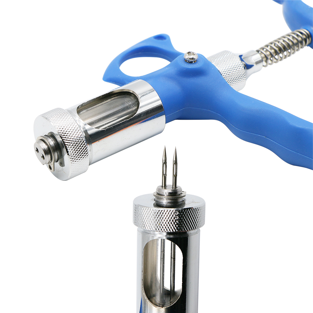 Veterinary Syringe Gun - 1 pc 5ml Doppeln adel Geflügel