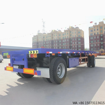 Farming Africa - 2-Achsen Farm Flat Platform Flatbed Drawbar