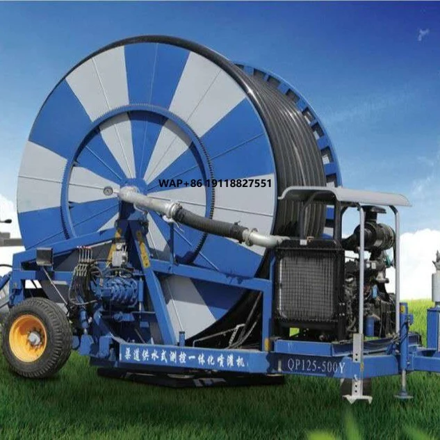 Farming Africa - Bewässerungssystem mit Beweglichem Sprinkler, Schlauchaufroller und