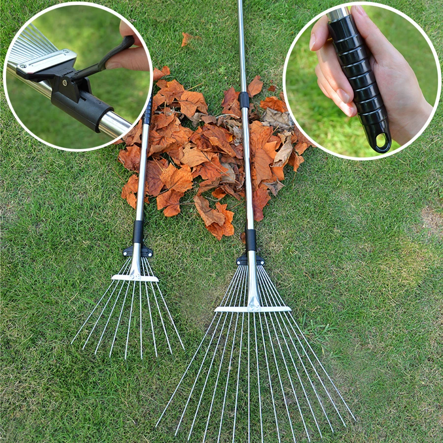 Agriculture Farming Practices - Metall-Gartenrechen, landwirtschaftliches Werkzeug zum Nivellieren von