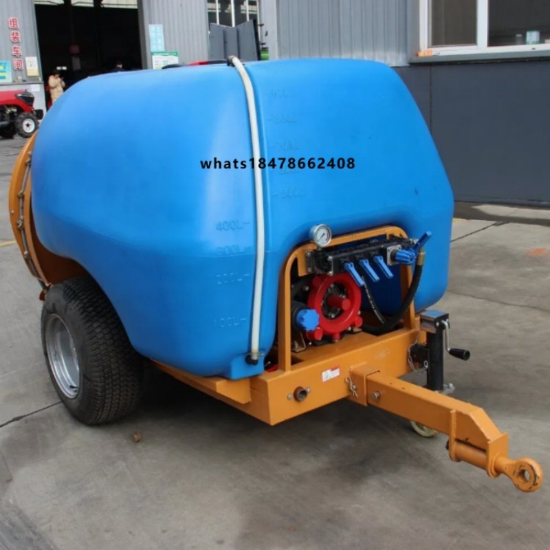 Orchard Sprayer Tractor - 1000L Garten-Sprühgerät Neuer Typ Obstgarten-Insektensprühgerät Nebeltank-Luftstrahl-Sprühgerät