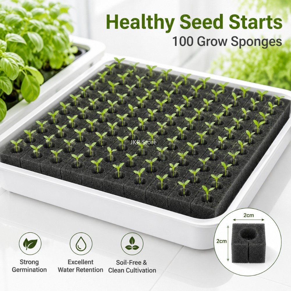 100 Stück Hydroponische Pflanz – Nursery Plug Tray Bewertung und Preis