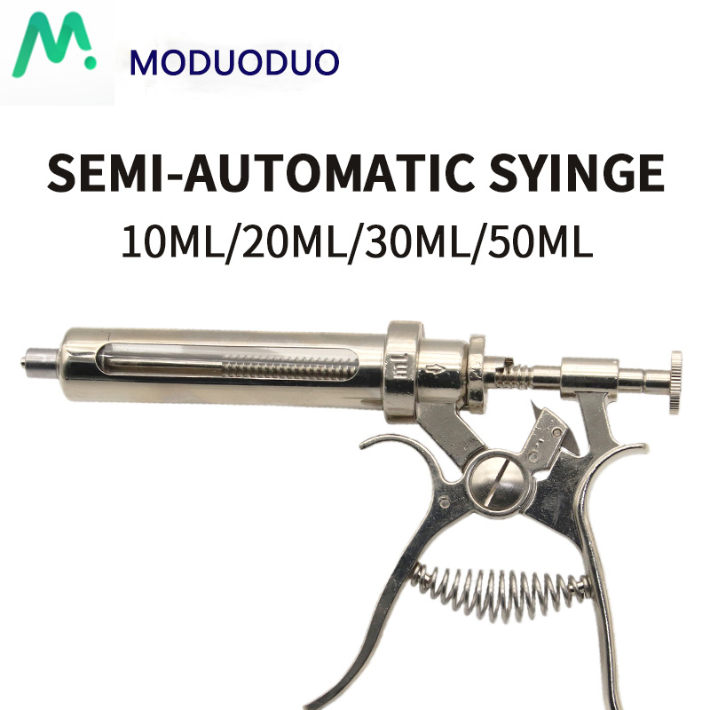 1PC 10ml 20ml 30ml 50ml Metall – Veterinary Syringe Gun Bewertung und Preis