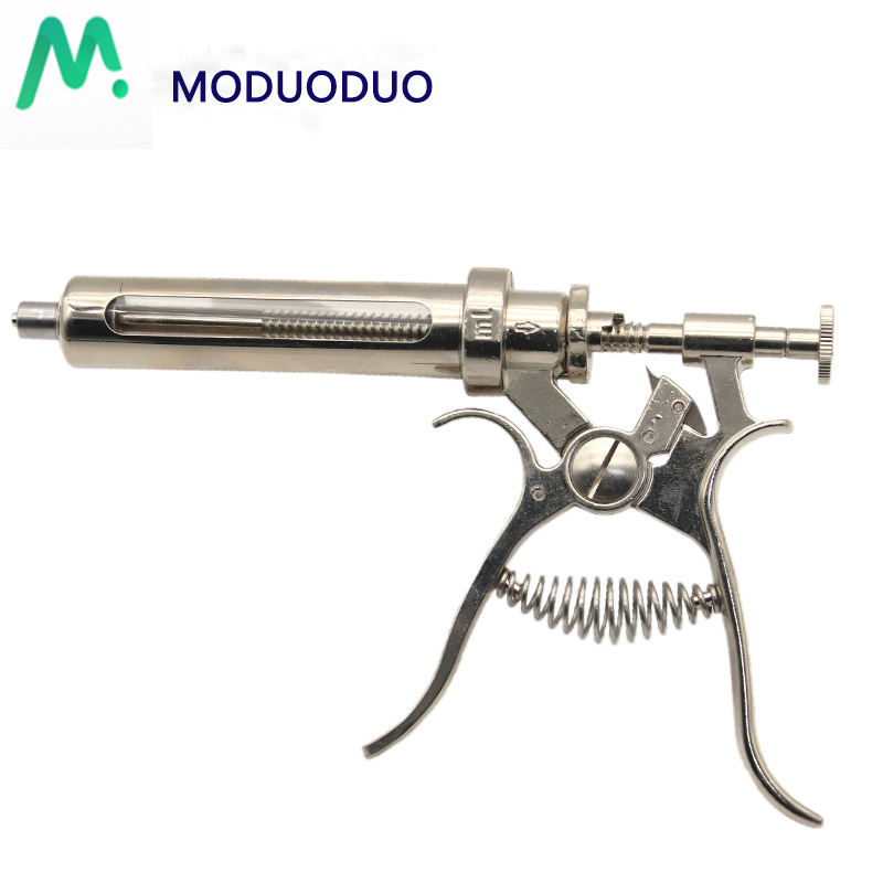 1PC 10ml 20ml 30ml 50ml Metall – Veterinary Syringe Gun Bewertung und Preis