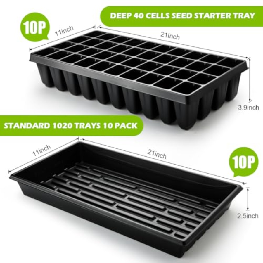 10er-Pack 1020 Anzuchtschalen  – Nursery Plug Tray Bewertung und Preis