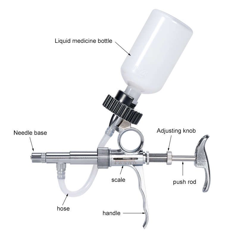 2 ml/5 ml automatischer Geflüg – Veterinary Syringe Gun Bewertung und Preis